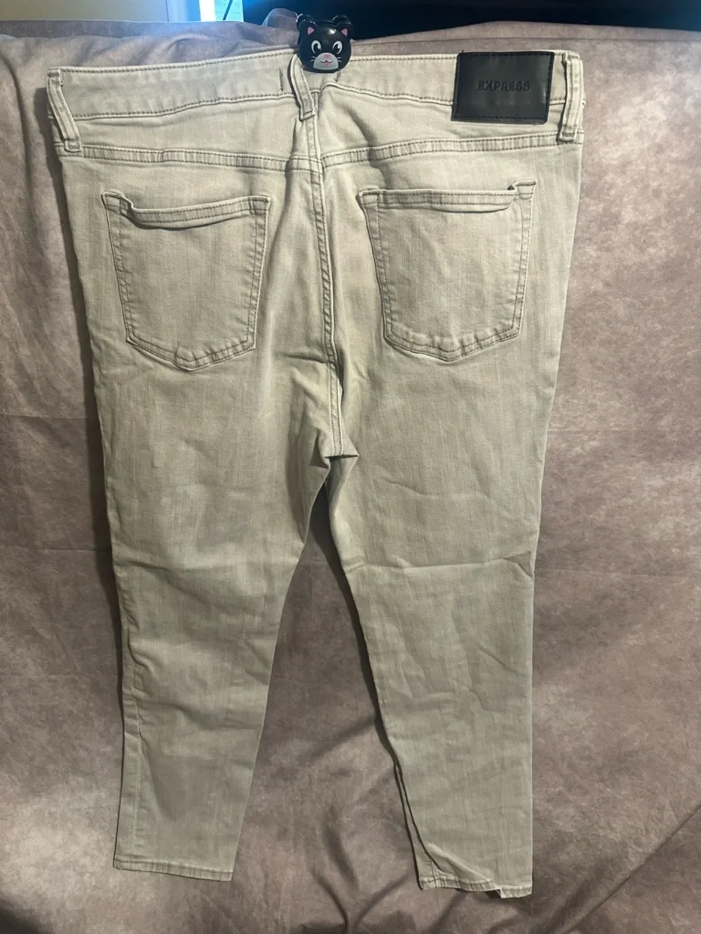 Express Men Jeans Slim Light Gray jeans - Picture 4 of 6